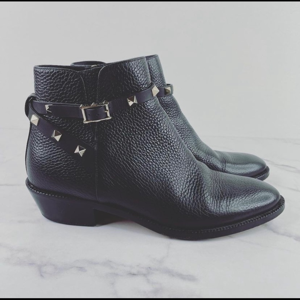 Valentino Rockstud Booties